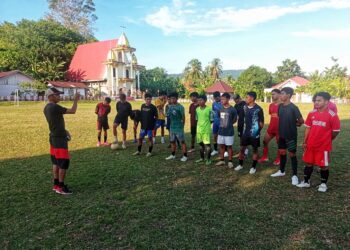 Sangadi Tabilaa Turun Menyaksikan Langsung Latihan dan Berikan Support Pada Tim Sparta FC