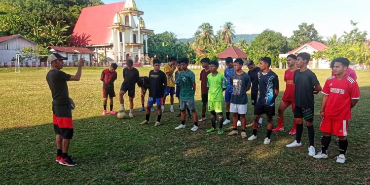 Sangadi Tabilaa Turun Menyaksikan Langsung Latihan dan Berikan Support Pada Tim Sparta FC