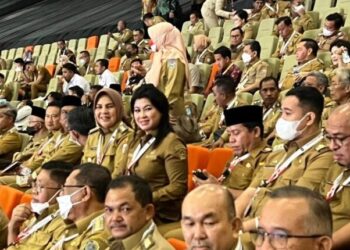 Tatong Bara Hadiri Rakornas Kepala Daerah dan Forkopimda se-Indonesia di Kabupaten Bogor