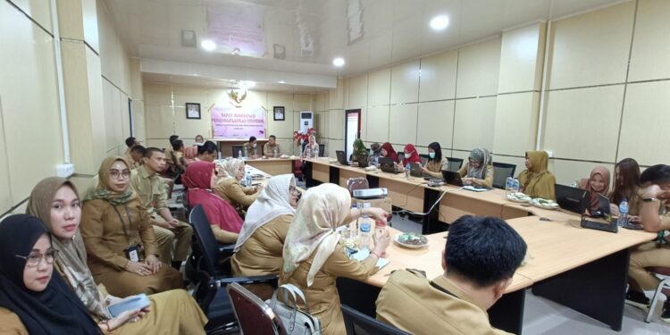 Dinas KBPP-PA Bolsel Ikuti Rakor Penanggulangan Stunting Tingkat Kabupaten