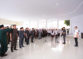 Sekkot Lantik 56 pejabat Fungsional di Lingkup Pemerintah kotamobagu