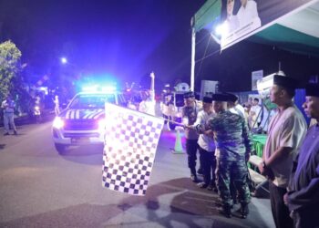 Wawali Kotamobagu Nayodo Koerniawan Lepas Pawai Takbir Idul Fitri 1444 Hijriah