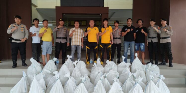 Tekan Potensi Kriminal, Polres Bolsel Kembali Amankan 1.077 Liter Miras