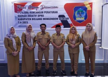 Kesbangpol Hadiri FGD 7 Rancangan Perda Inisiatif DPRD Bolsel