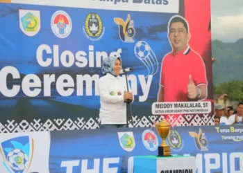 Tatong Tutup Open Tournament Sepakbola Walikota Cup V Tahun 2023