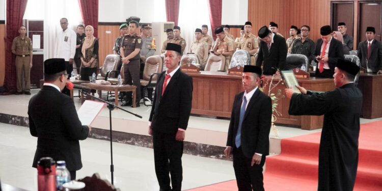 DPRD Bolsel Gelar Rapat Paripurna PAW, Sambut Dua Anggota Legislatif Baru