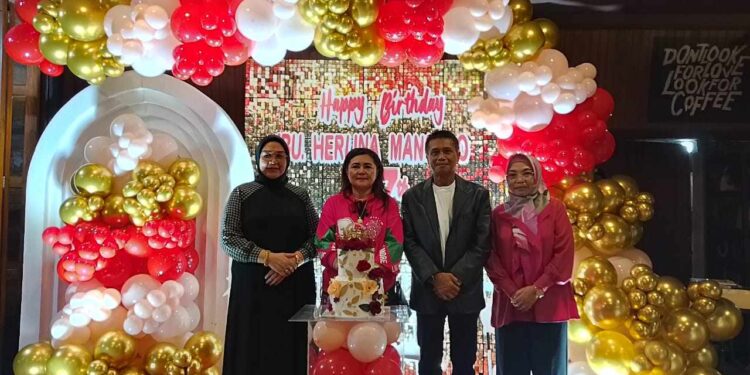 HUT Pimpinan Cabang BSG Molibagu Herlina Manoppo Berlangsung Meriah