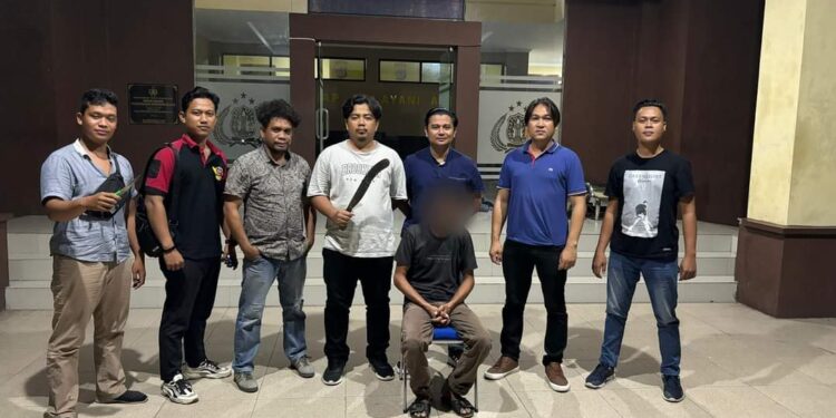 Resmob Angin Selatan Berhasil Amankan Pelaku Penghadangan Kendaraan Dengan Sajam