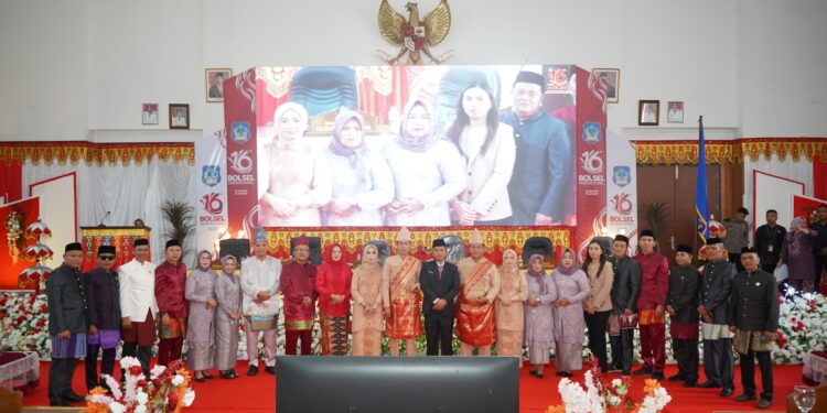 DPRD Bolsel Gelar Paripurna Istimewa Dalam HUT Bolsel Ke-16 Tahun