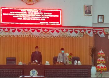 DPRD Bolsel Tetapkan Pimpinan Periode 2024-2029 melalui Rapat Paripurna