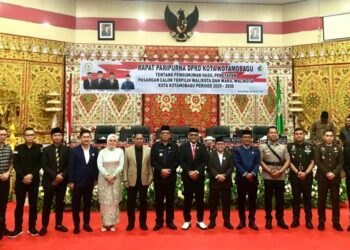 Walikota dan Wakil Walikota Terpilih “Winner” Paripurna di DPRD Kotamobagu