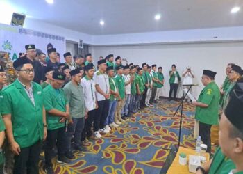 Rudi Satria Bonuot Terpilih Sebagai Ketua GP Ansor Bolmong 2025-2029