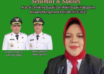 Kadis Sosial Bolmong Dan Jajarannya Ucapkan Selamat Dan Sukses Atas Di Lantiknya Bupati Dan Wakil Bupati Bolmong