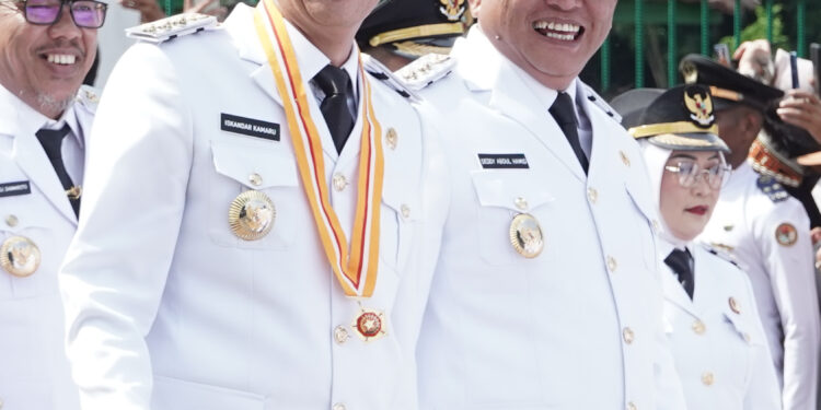 Resmi di Lantik Presiden Prabowo, Iskandar – Deddy Siap Jalankan Visi Misinya