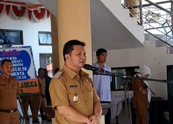 Wabup Dony Lumenta Intruksikan Mulai Besok Semua Kendaraan Bus ASN Parkir Di Halaman Kantor Bupati