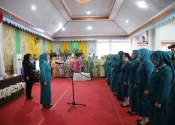 Lantik Pengurus TP-PKK 2025-2030, ini Pesan Ny Rindah Gaib Mokoginta