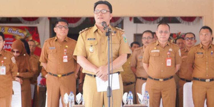 Wakil Bupati Bolmong Dony Lumenta Pimpin Apel Perdana ASN