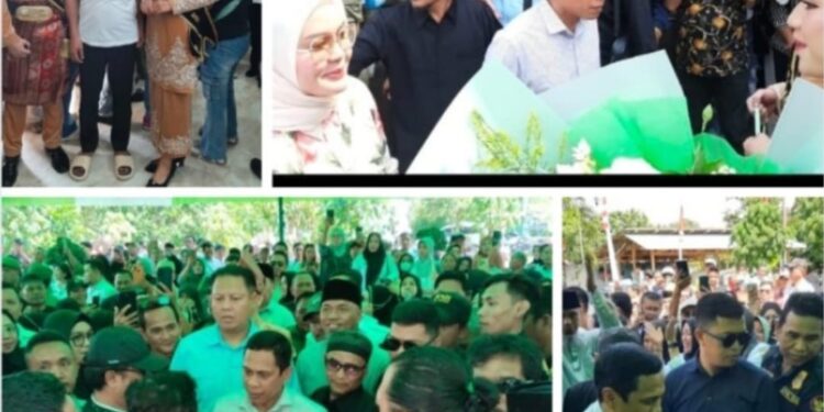 Walikota Kotamobagu dr Weny Gaib Disambut Prosesi Adat Mongondow Usai Retret di Magelang