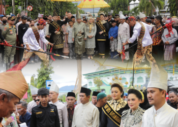 Wali Kota dan Wakil Walikota Kotamobagu Ikuti Prosesi Adat Poponikan kon Komalig