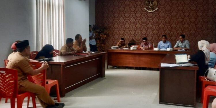 DPRD Bolsel Gelar RDP Soal Seleksi Aparat Desa Motolohu