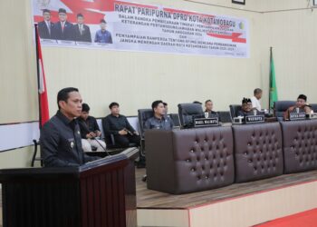 Wali Kota Kotamobagu Sampaikan LKPJ dan Ranperda RPJMD Tahun 2025-2029 di DPRD