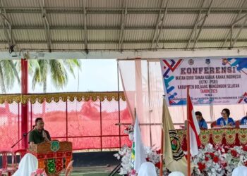 Sekdis Dikbud Bolsel Hadiri Konferda IGTKI-PGRI, Pengurus Baru Resmi Dikukuhkan