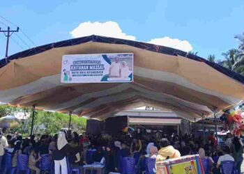 Norma Ali Paputungan (NAP) Gelar Khitanan Gratis,Beberapa Mualaf Juga Ikut Mendaftar