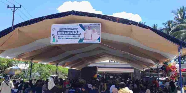 Norma Ali Paputungan (NAP) Gelar Khitanan Gratis,Beberapa Mualaf Juga Ikut Mendaftar