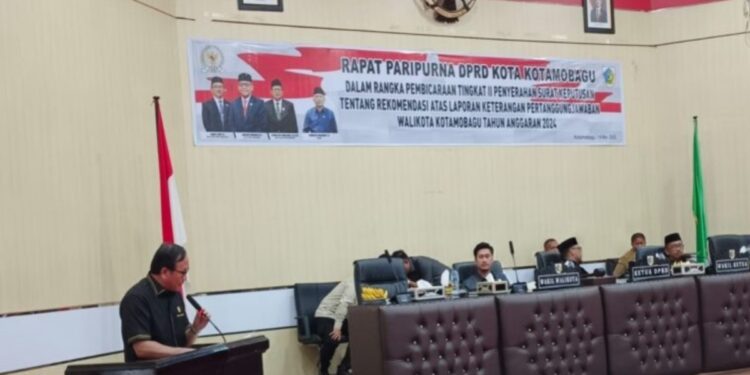 DPRD Kotamobagu Seriusi LKPJ Walikota 2024