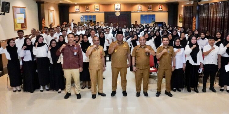 Wabup Deddy Abdul Hamid Secara Resmi Buka Ujian Seleksi PPPK Tahap Dua di BKN Manado