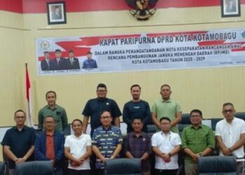 DPRD Gelar Rapat Paripurna LKPJ Bersama Pemkot Kotamobagu