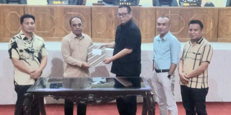 Rancangan RPJMD 2025-2029 Bolmong JUARA Di Sepakati Pemkab Bersama DPRD
