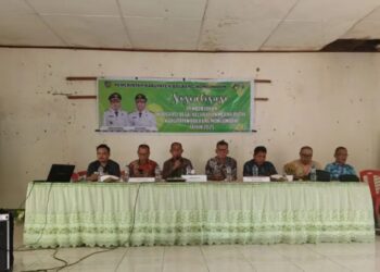 Mewakili Bupati Bolmong Asisten II Renti Mokoginta Buka Sosialisasi Percepatan Pembentukan Koperasi 202 Desa