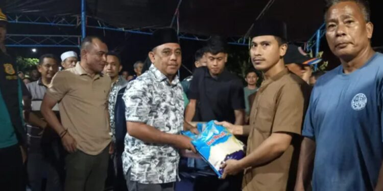 Kunjungi Korban Dampak Kebakaran, Bupati Bolmong Beri Bantuan
