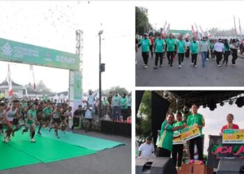 Walikota dan Wawali Bersama Forkopimda Hadiri Serta Lepas Ribuan Peserta Kotamobagu Fun Race 2025