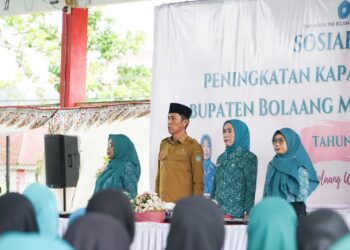 Bupati Bolsel Buka Sosialisasi Peningkatan Kapasitas Kader PKK Tahun 2025