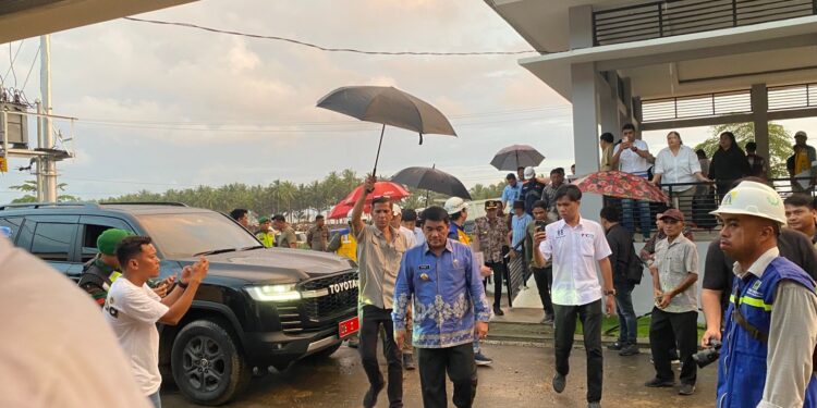 Gubernur Sulut Tinjau Lokasi Relokasi Warga Terdampak Erupsi Gunung Ruang di Desa Modisi Bolsel