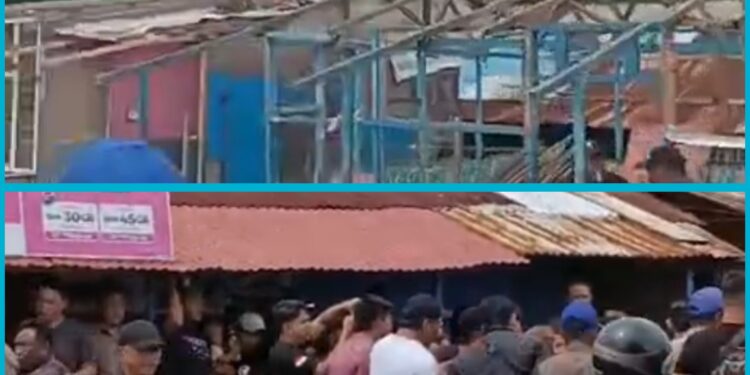 Pemkab Bolmong Di Bantu Pemkot Manado Tertibkan Lahan Di Karang Ria Dengan Aman Dan Kondusif