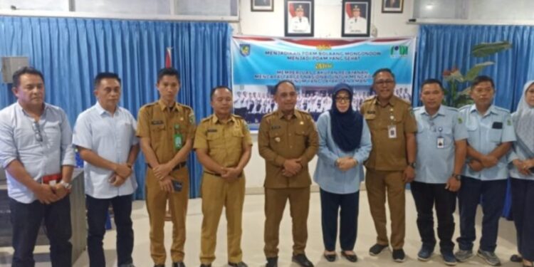 Mendadak Bupati Yusra Sidak PDAM Bolmong