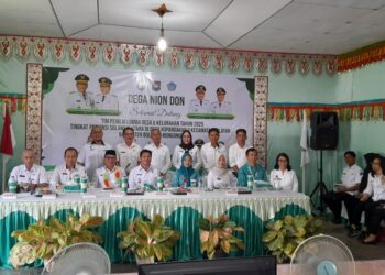 Wabup Dony Lumenta Dan Ketua TP PKK Bolmong Hadiri Penilaian Desa Dan Kelurahan Provinsi Sulut Di Kopandakan 2