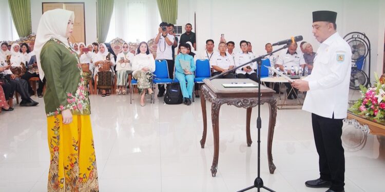 Bupati Bolmong Lantik Dekranasda Pokja Paud Dan Himpaudi Bolmong