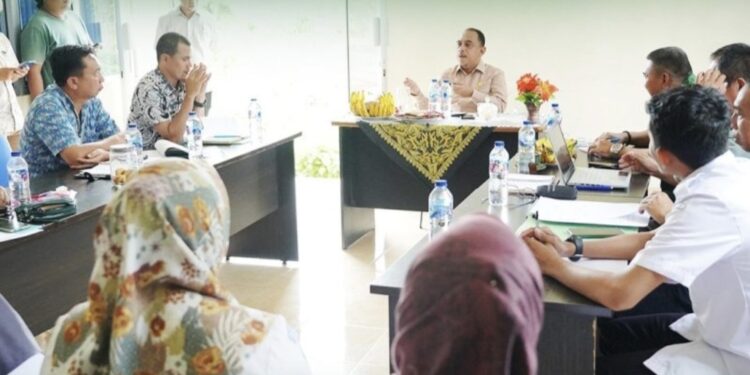 Peduli Sektor Perikanan Bupati Bolmong Kunjungi Dinas Perikanan Untuk Perkuat Kelompok Nelayan