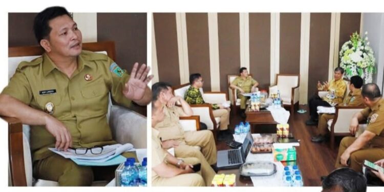 Wakil Bupati Bolmong Dony Lumenta Terima Kunker Kanwil DJPb Sulut