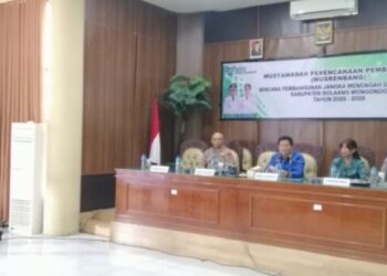Wabup Dony Lumenta Buka Musrembang RPJMD Tahun 2025-2029 Bolmong