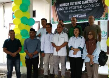 Bupati Bolmong Yusra Alhabsy Resmikan Kantor Perumda Gadasera Bolmong