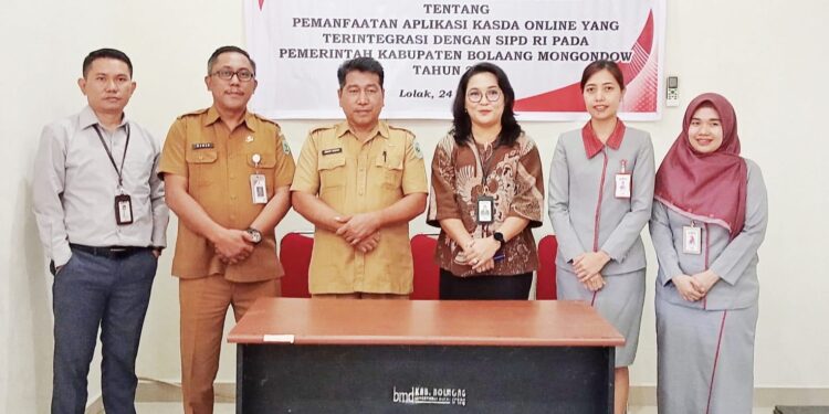 Pemkab Bolmong dan Bank SulutGo Teken PKS Kasda Online Terintegrasi SIPD RI