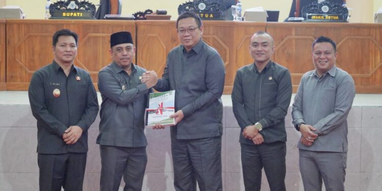 Terlindungi: DPRD Bolmong Gelar Rapat Paripurna Bahas Ranperda RPJMD 2025–2029