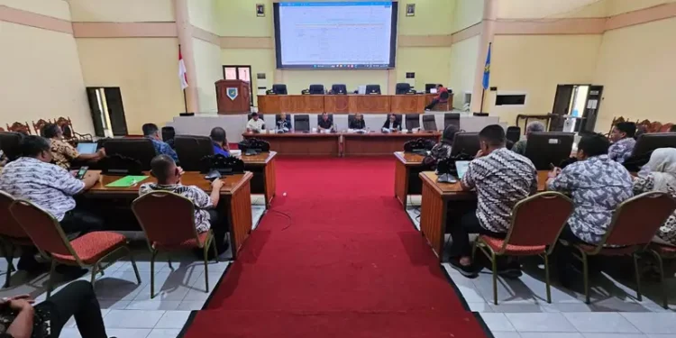 Terlindungi: Bapemperda DPRD Bolmong Gelar Rapat Lanjutan Pembahasan Ranperda RPJMD 2025-2029
