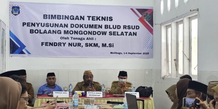RSUD Bolsel Gelar Bimtek BLUD untuk Tingkatkan Kemandirian dan Pelayanan