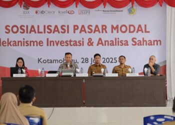 Wawali Kotamobagu Resmi Buka Kegiatan Sosialisasi yang Digelar Oleh BEI